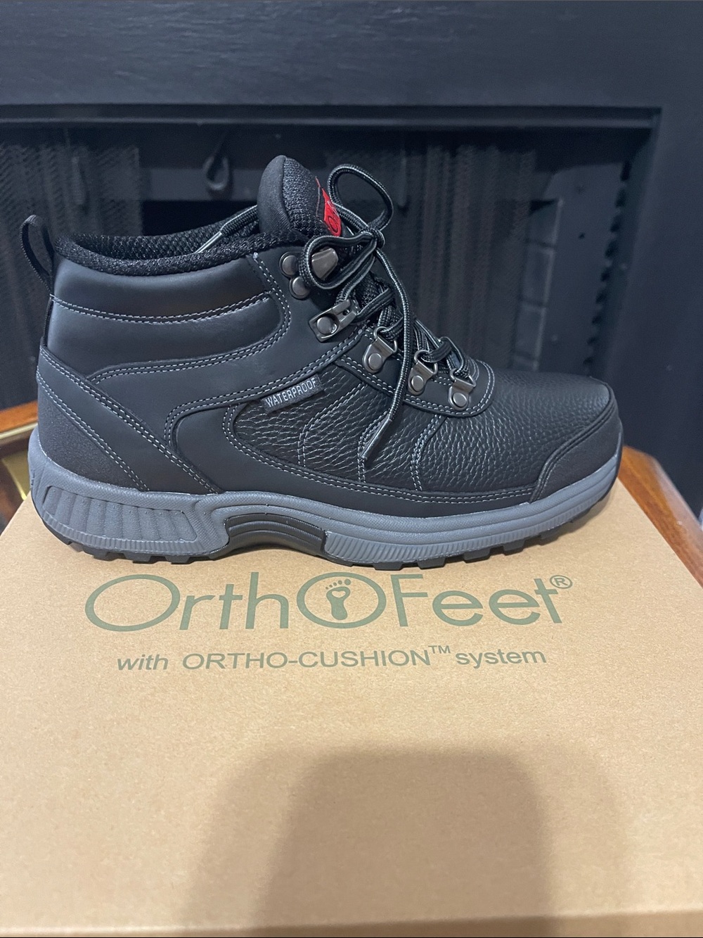 Women s Waterproof Black Hiking Boot